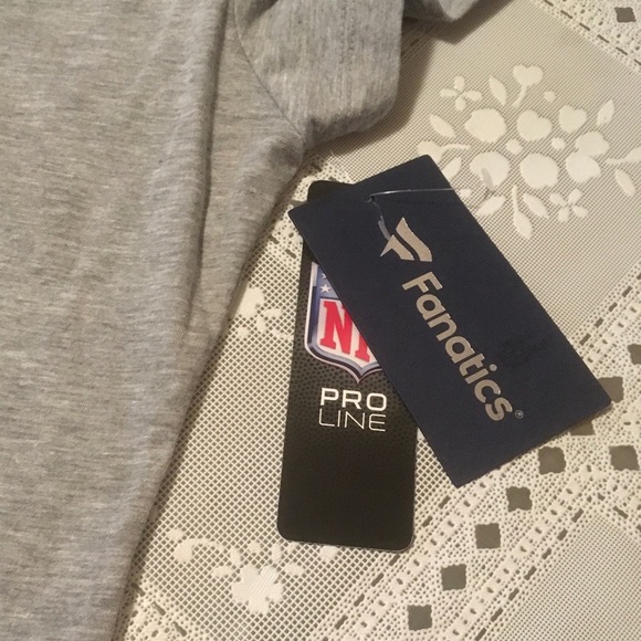 HP🔥🆕 N.E. Patriots NFL Pro Line 2018 Gray Conference Champions T-Shirt Medium - Picture 2 of 7